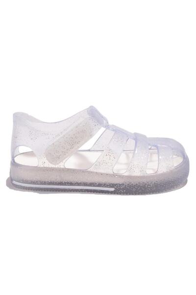 IGOR S10265C Star Glitter White Orthopedic Daily Girl's Sandals