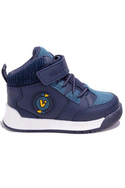Vicco Hippi 946B24K413Cn Navy Blue Orthopedic Daily Boy's Boots