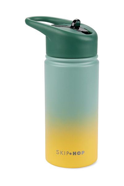 Skip Hop Wander Stainless Steel Water Bottle Green