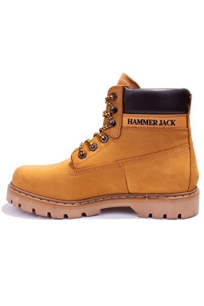 Hammer Jack 10216600 Sarı Ortopedik Günlük Unisex Deri Bot