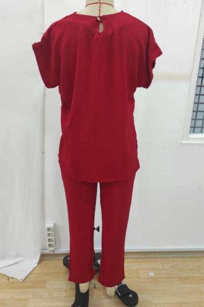 Mossta Short Sleeve Aerobin Double Suit - Red