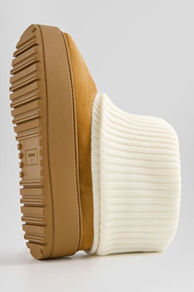 Bershka Çorap tipi platform bilekte bot