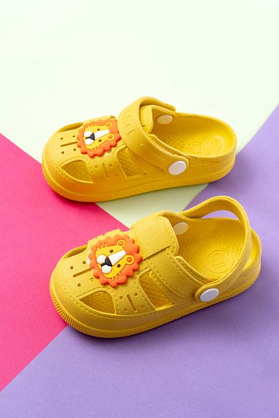 buğrahayalin Comfortable, Stylish Children's Sandals, Lightweight, Comfortable Eva, Orthopedic, Non-Slip Sole Figured Daily Slippers