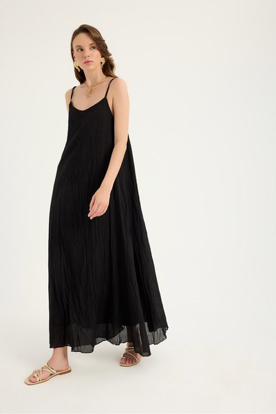 Sevilen Tekstil Rochie Crush cu bretele