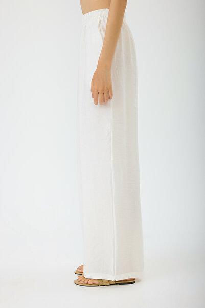 SEVİLEN Wide Leg Modal Trousers