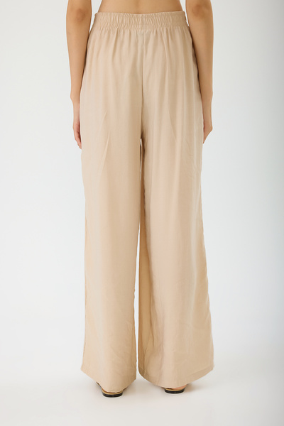 Sevilen Tekstil Wide Leg Modal Trousers