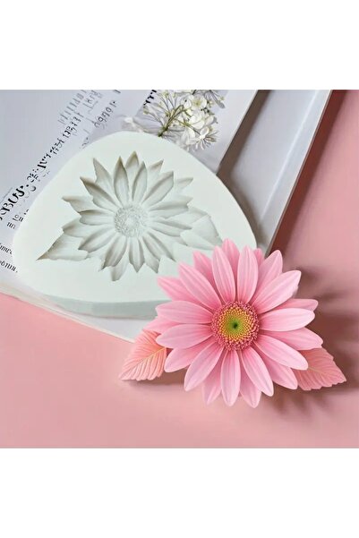 HogART Design Ayçiçeği Taç Yaprak Detaylı Mum & Sabun Silikon Kalıp