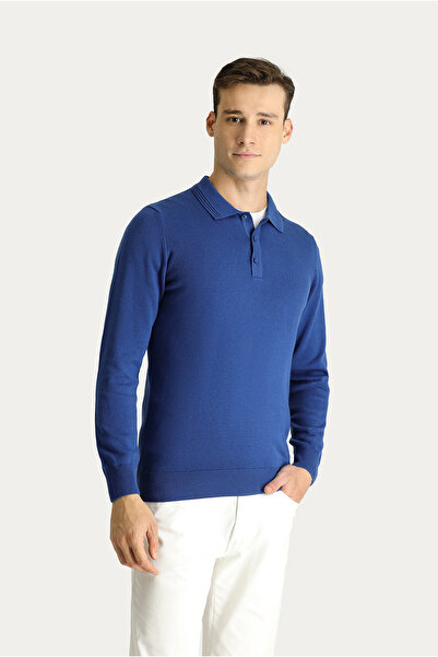 Kiğılı Поло Яка Регулярна кройка Джърси Казак