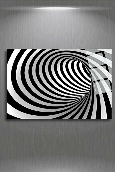 HMDS CONCEPT Tablou în sticlă Swirl, Tablou decorativ 306