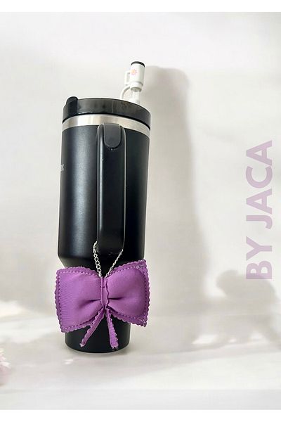JACA Thermos Charm/ Tumbler Charm/ Bow Bag Ornament/ Thermos Ornament/ Thermos Accessory
