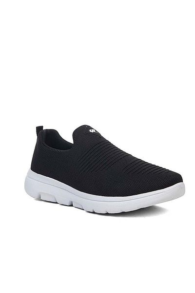 Wickers 2480 Negru Alb Tricoturi Memory Foam Pantofi sport pentru bărbați