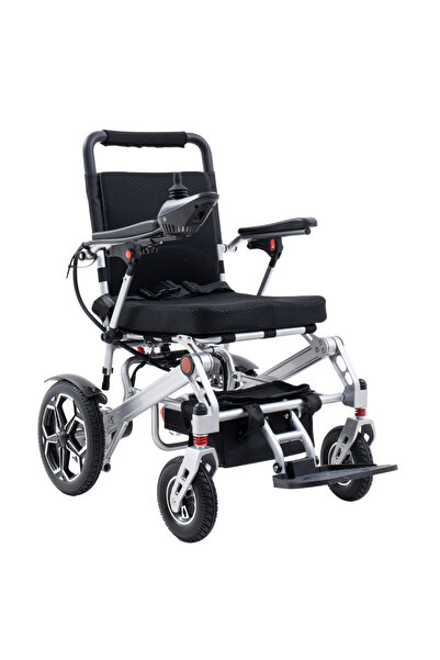 Genel Markalar Lityum Hasta Akülü Tekerlekli Sandalye 18 Kg Katlanır Hafif Akülü Tekerlekli Sandalye