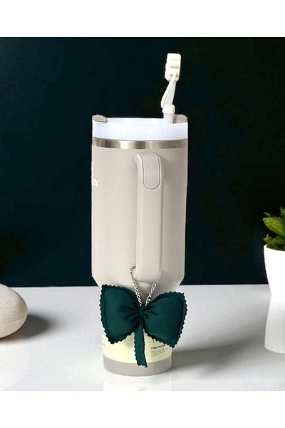 JACA Thermos Charm/ Tumbler Charm/ Bow Bag Ornament/ Thermos Ornament/ Thermos Accessory