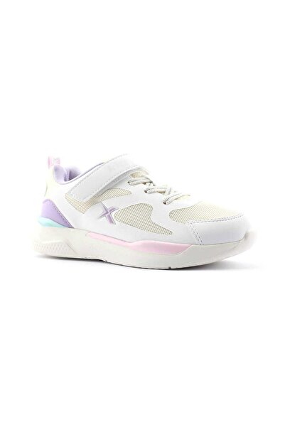 Kinetix Pantofi sport pentru fete Felix 2FX 31-35 alb liliac