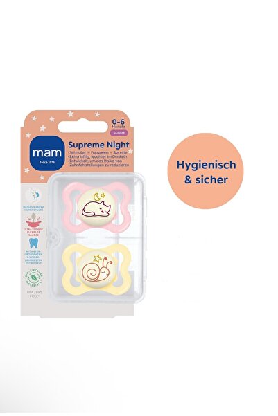 【a♡mam】 MAM Supreme Naturel 2'li Emzik 0-6 ay - Fiyatı, Yorumları