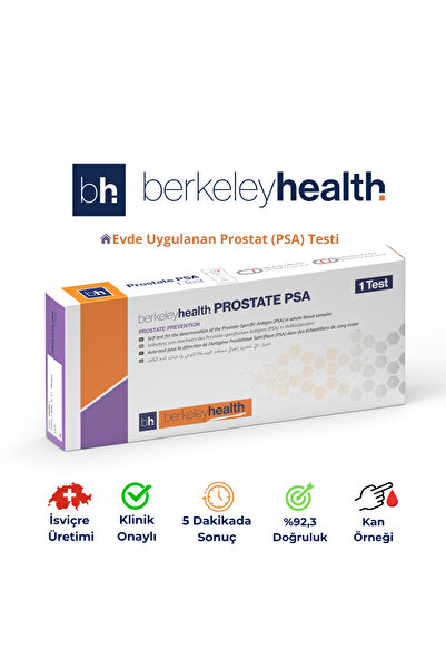 Berkeley Health Erkek Sağlığı (Prostatla İlgili PSA) Hızlı Test