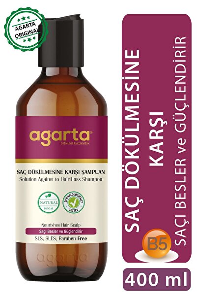 Agarta Doğal Saç Dökülmesine Karşı Şampuan 400 ml