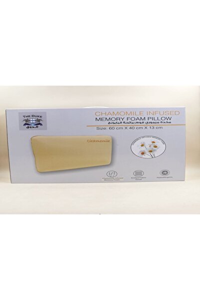B&D DUKE MEMORY FOAM PILLOW CHAMOMILE