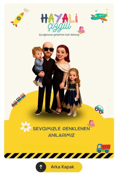 Hayali Çizgili 8 Photos, Special Design Coloring Book, Special for Every Age, Child Development, Birthday, Gift