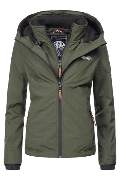 Marikoo Übergangsjacke Erdbeere