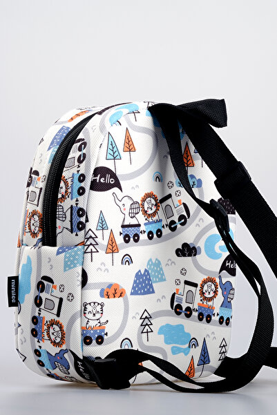 Minilee Sevimli Tren Yolculuğu 0-8 Yaş - Çocuk Anaokulu, Kreş Sırt Çantası