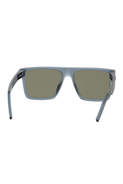 HUGO Ochelari de soare bărbătești HG 1069/S PJP/3J, Plastic, Albastru, 56 mm