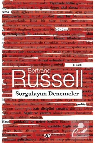 Say Yayınları Sorgulayan Denemeler