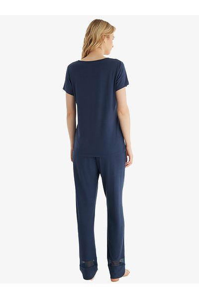 Blackspade Σετ Γυναικείες Πιτζάμες 51836 - Navy Blue