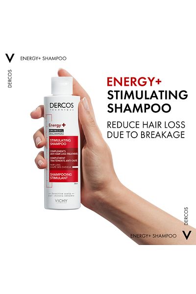 Vichy شامبو ديركوس المنشط، 200 مل، يقلل من تساقط الشعر
