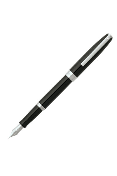 Sheaffer مجموعة أقلام حبر جاف وقلم حبر ساجاريس باللون الأسود 9470-0-2