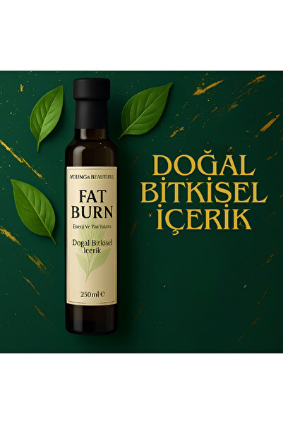 young&beautiful Fat Burn Bitkisel, Yağ Yakıcı|doğal Zayıflama|yağ Yakımı Ve Enerji Için Bitkisel Destek|doğal Detox