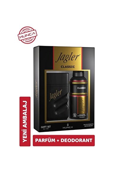 Jagler Classic EDT 90 ml + Deodorant Sprey 150 ml Erkek Parfüm Seti