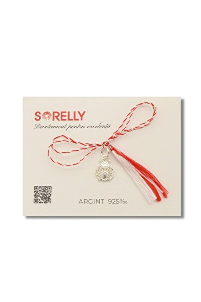 Bijuteria SORELLY Martisor Ladybug Silver Pendant