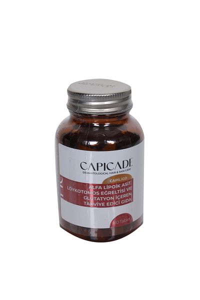 Capicade كابيليجو مكمل غذائي يحتوي على حمض ألفا ليبويك، لوكيتوموس إيجليبيت وجلوتاثيون 30 قرصًا