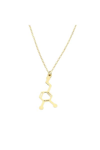 Bijuteria SORELLY Lant Aur 14k Formula Chimica Dopamina - Placere