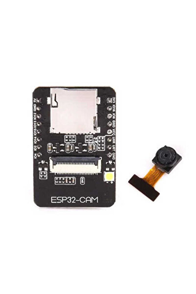 Robotistan ESP32-CAM WiFi Bluetooth Geliştirme Kartı + OV2640 Kamera Modül