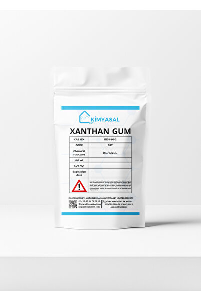 KİMYASAL EVİ Ksantan Gam-xanthan Gum Hammadde 100g