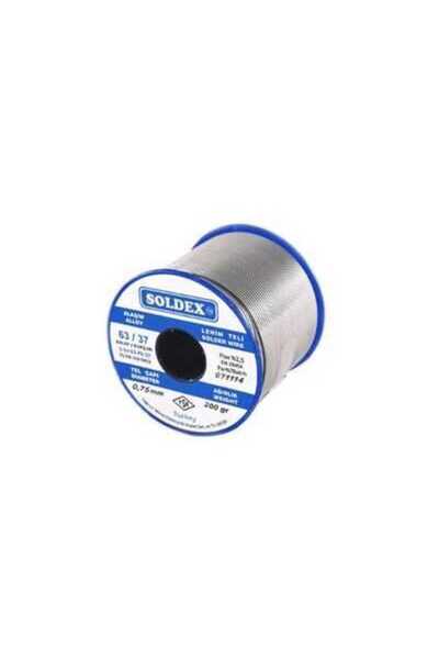 Soldex Sn63 Pb37 Lehim Teli - 0.75mm 200gr