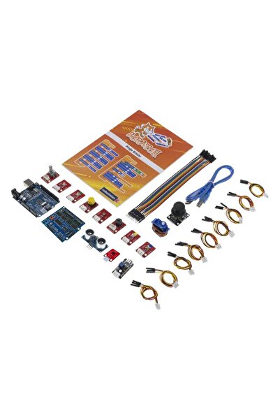 Robotistan Çocuklar için Scratch ile Arduino Uyumlu Başlangıç Seti (Kitaplı)