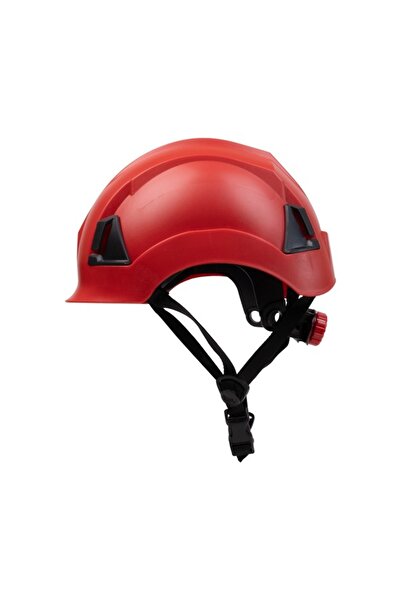 BBU Safety Equipment SP 9001 قبعة صلبة للكهرباء للعمل على ارتفاعات - خوذة متسلق الجبال (أحمر)