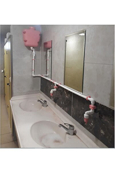 hilal kimya 10 Lt with Central Tank 6 Taps Bottom Press |   Liquid Soap Dispenser – for School, Mosque and Bulk Use