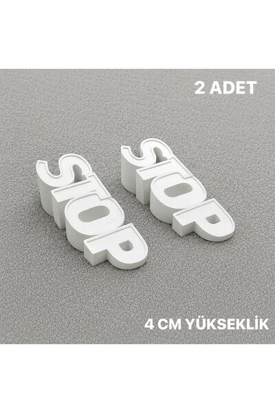 Nebron 2 Li Kapı Stoperi-(4 Cm Yükseklik) Kapı Tutucu-kapı Stoperi-stop Tasarımlı Kapı Stoperi 2 Adet 4 Cm