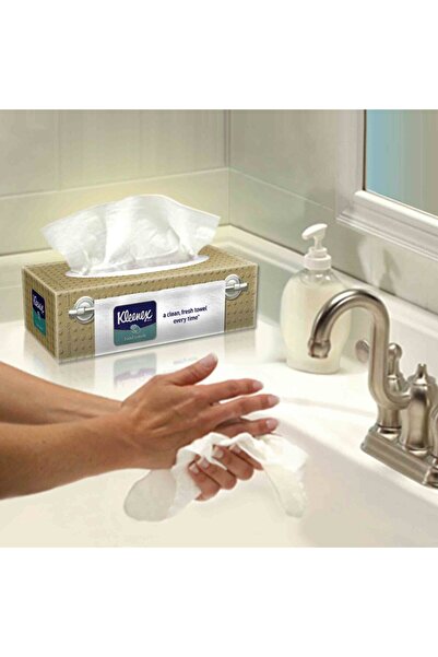 Kleenex Hand Towel 3ply 90 Sheets Soft Strong and Absorbent Disposable Towels for Home and Office