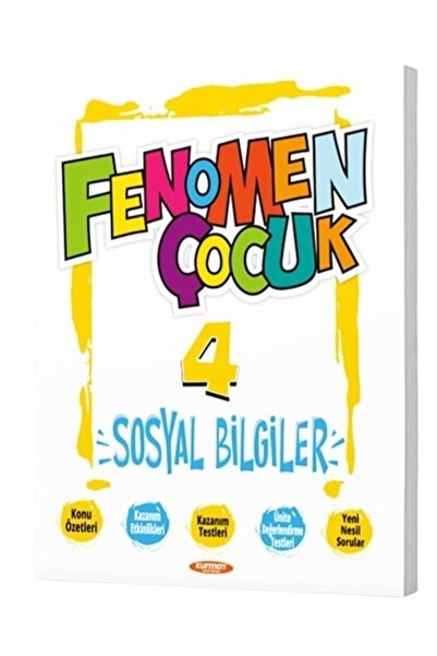 Gama Yayınları Fenomen Çocuk 2024 4. Sınıf Sosyal Bilgiler Yeni Nesil Sorular