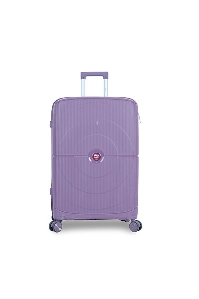 Mnuk PREMIO Set of 2 Luggage| PP Hardside Trolley| 20/28 - Purple