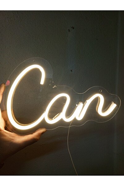 Marco Fresco Kişiye Özel Neon LED Yazı 3 Harfli – İsim Yazılı Dekoratif Duvar...