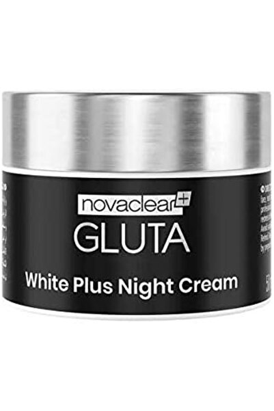 Novaclear Gluta White Plus Night Cream - Glutathione Night Cream For Skin Brightening - 50 ml