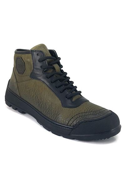 Libero 1339 Men's Rubber Sole Leather Boots