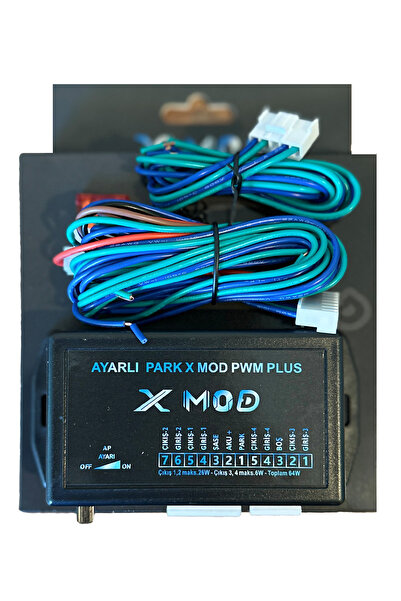 XMOD Amerikan Park Modülü 4 Çıkışlı Ayarlı 12v Tüm Araçlara Uygun Sinyal Modülü