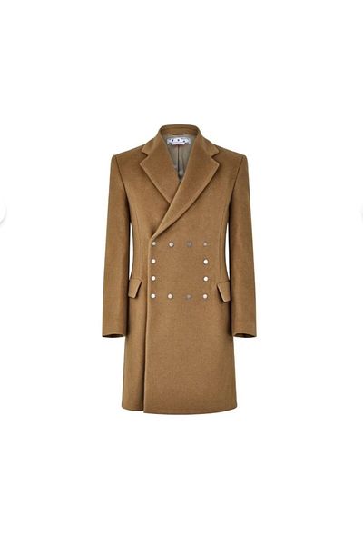 OFF WHITE Snap Coat - Quick and Easy Revolver with Belted Lever